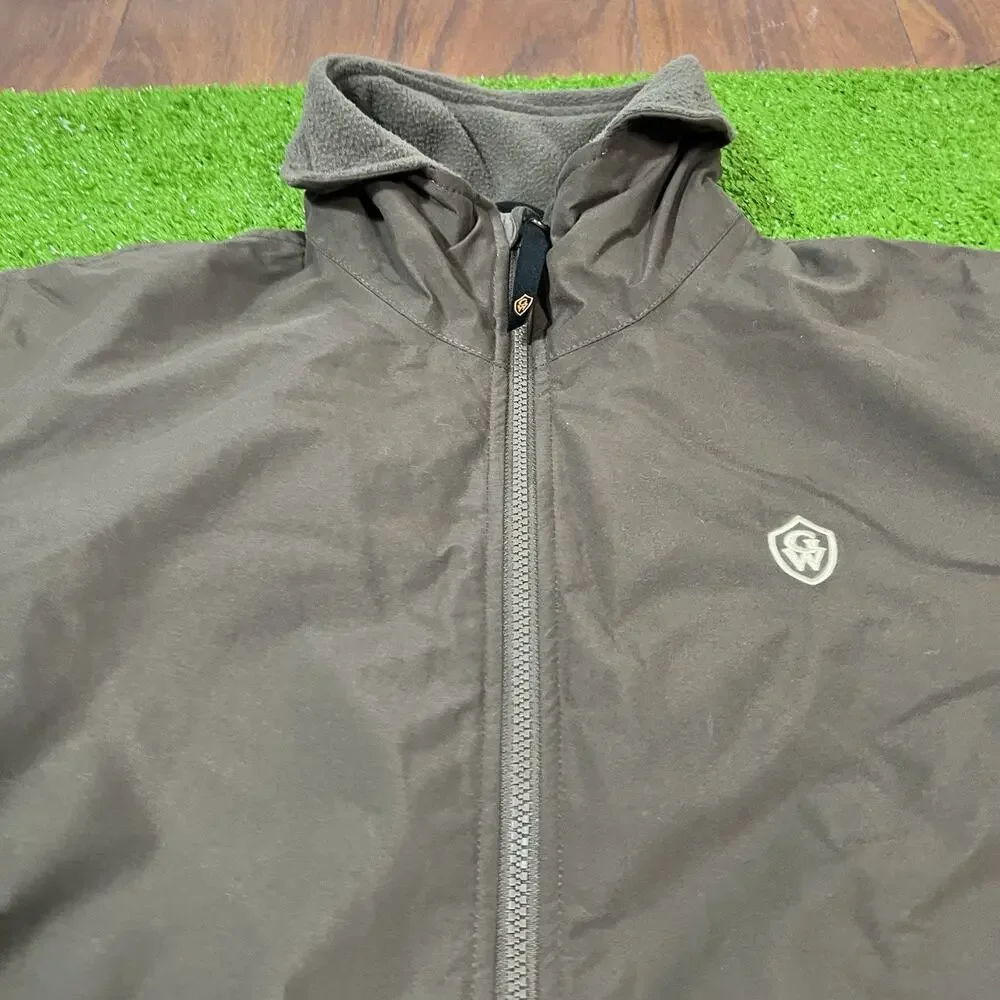 Game Winner Mens Size M Windbreaker Jacket Coat‎ Outdoors Waterproof Fleece